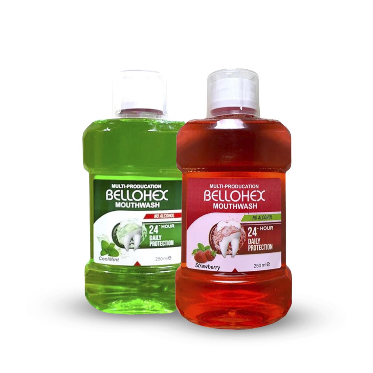 بيلوهيكس عرض ٢ قطعه (فراوله + نعناع)